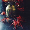 Still Life with Japanese Maple Leaves